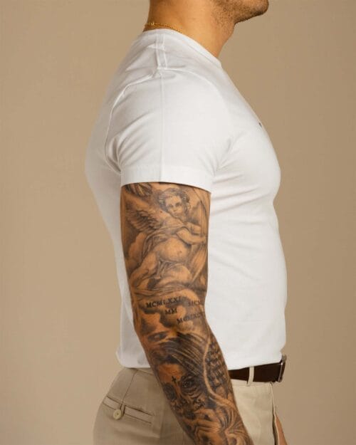 Alternative view of T-Shirt - Tapered, Vit