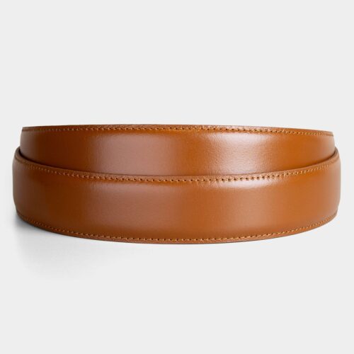 Cognac Läder - 3.7 cm
