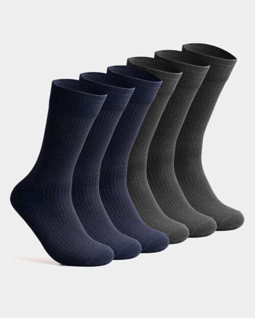 dress socks 6 pack 1