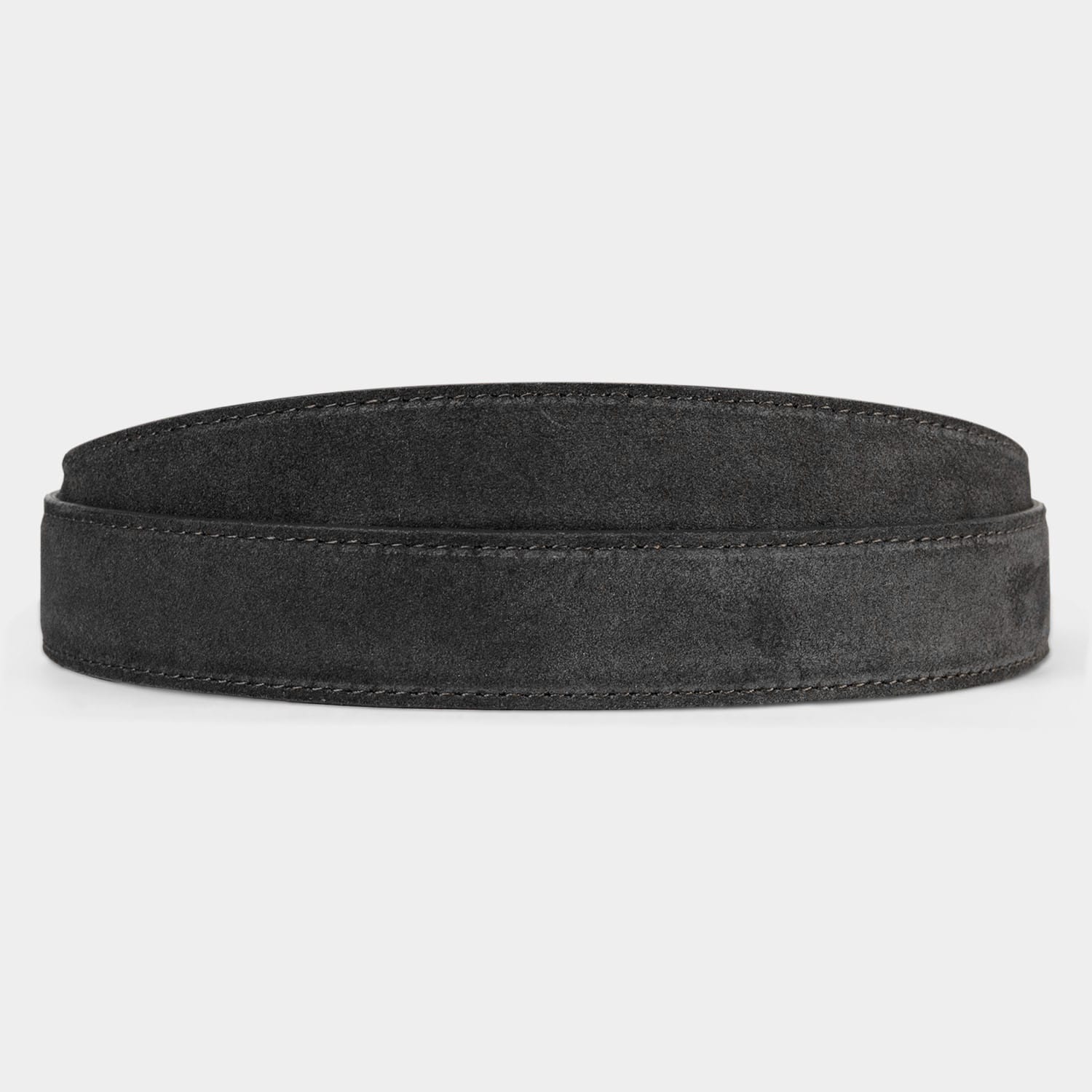 Charcoal suede