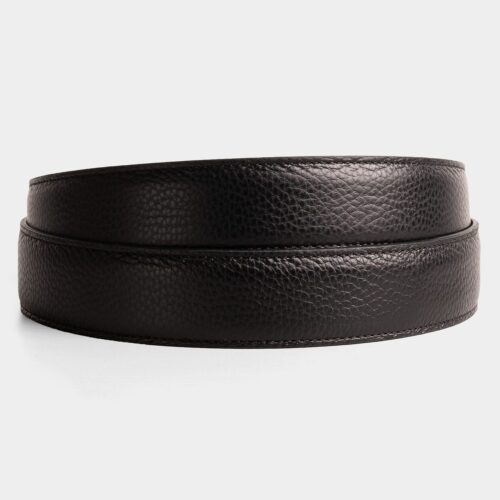 Svart Buffalo Läder - 3.7 cm