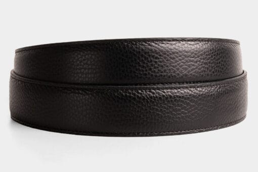 Svart Buffalo Läder - 3.7 cm