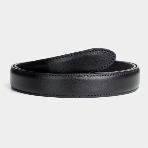 Svart Läder 2.5 cm