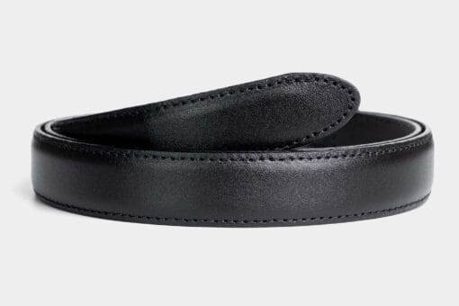 Svart Läder 2.5 cm