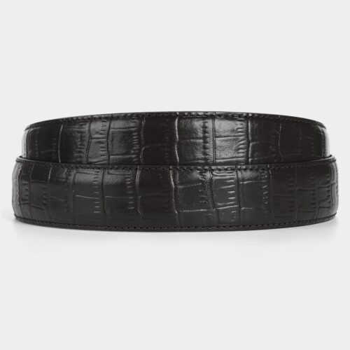 Svart Gator Läder