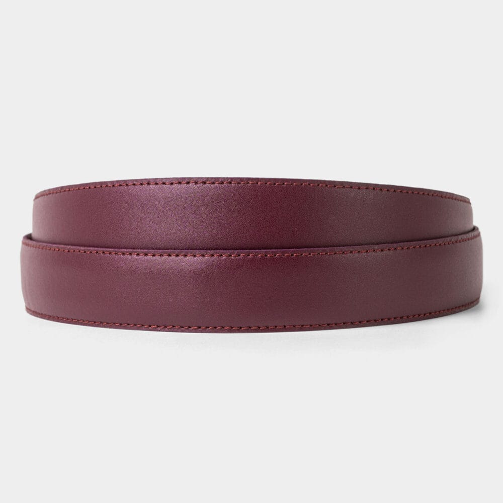 Burgundy Läder