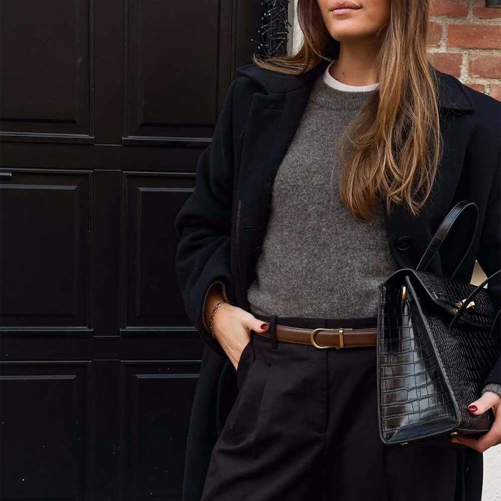 Mocha Läder / Heritage Guld