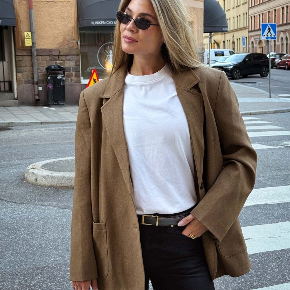 Bark Läder / Modern Guld
